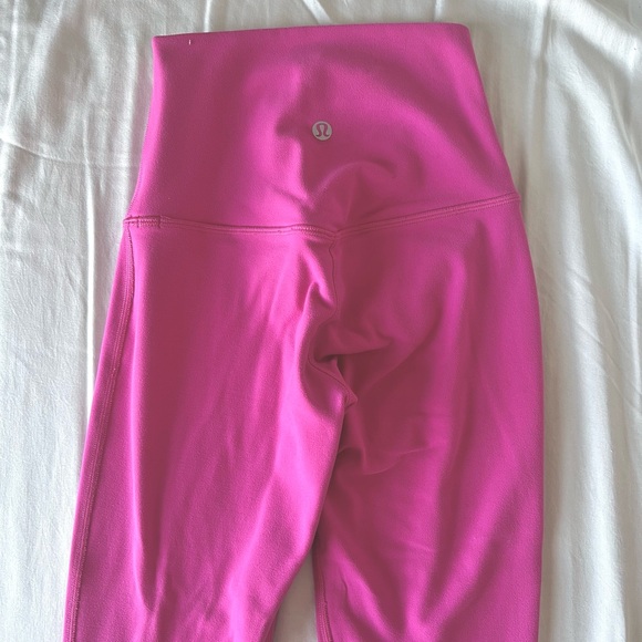 Lululemon Align leggings sonic pink 25” - Picture 2 of 4